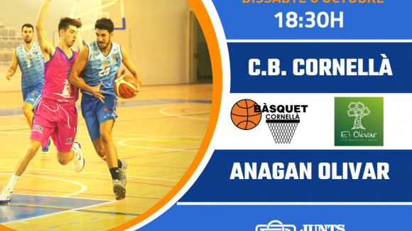 CB CORNELLÀ – ANAGAN OLIVAR | LA PRÈVIA AMB NACHO MARÍN