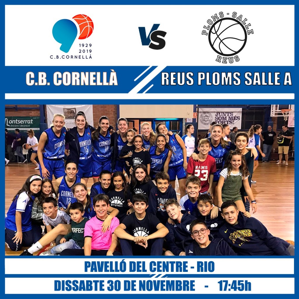 CB Cornellà - Ploms Salle Reus Primera Catalana