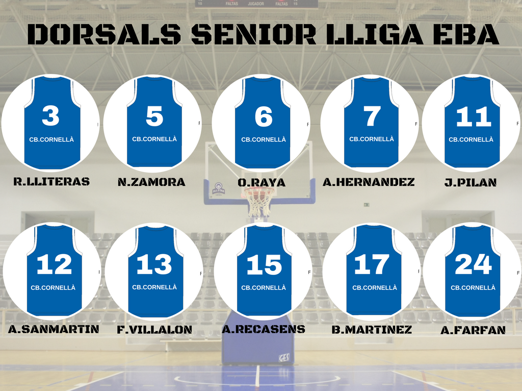 DORSALS SENIOR LLIGA EBA bo