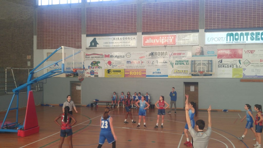 Cadet A fem - CB Cornellà - interterritorial